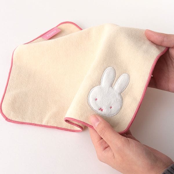 ミッフィー miffy タオルハンカチ(beige) GREEN FLASH