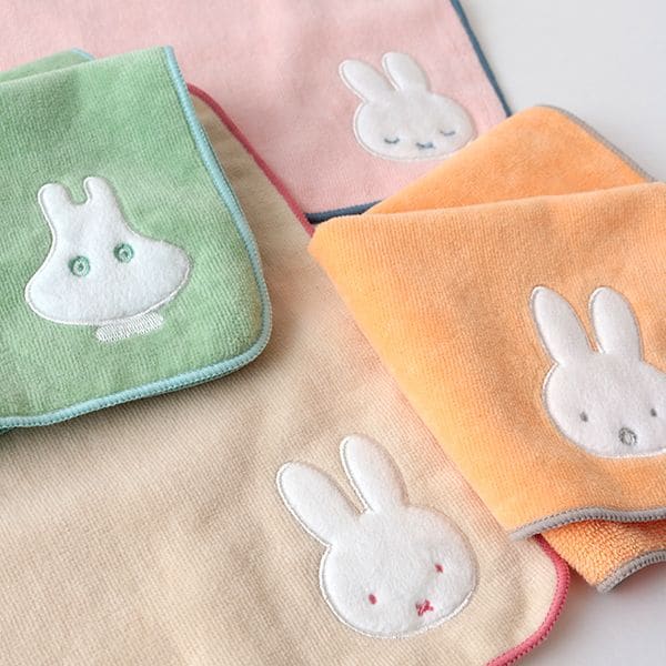 ミッフィー miffy タオルハンカチ(beige) GREEN FLASH