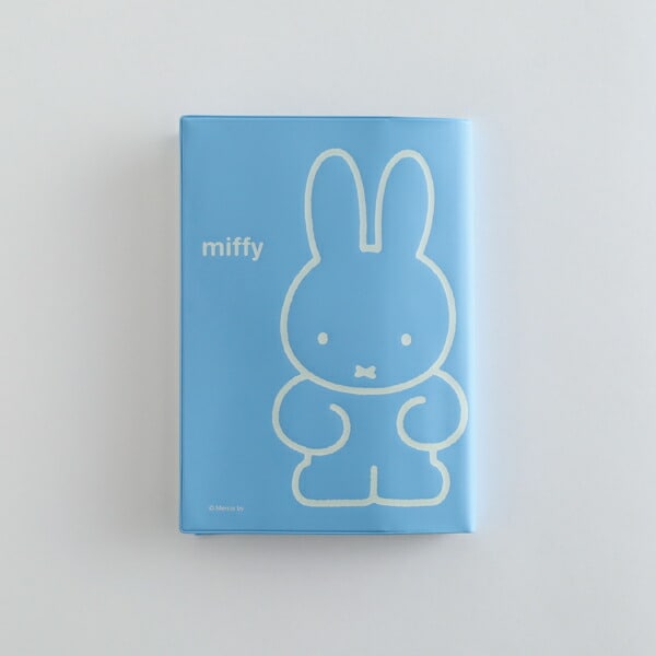 ミッフィー miffy PVC ブックカバー 本カバー ブルー 文庫本サイズ 日本製