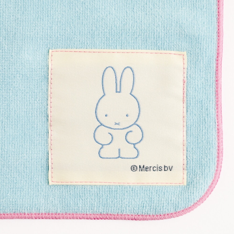 ミッフィー miffy タオルハンカチ（blue） ミニタオル