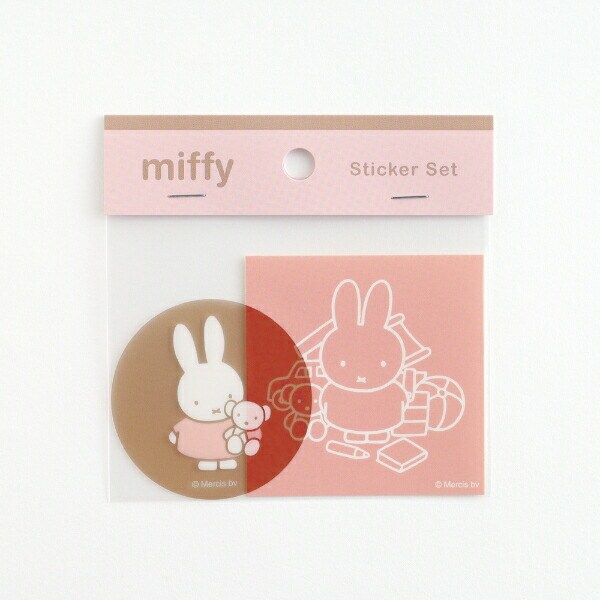 ミッフィー miffy ステッカーセット(favorite) 文具 日本製