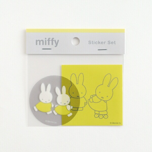 ミッフィー miffy ステッカーセット(friend) 文具 日本製