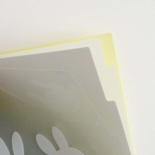 ミッフィー miffy A4ポケットクリアファイル(friend) 文具 日本製