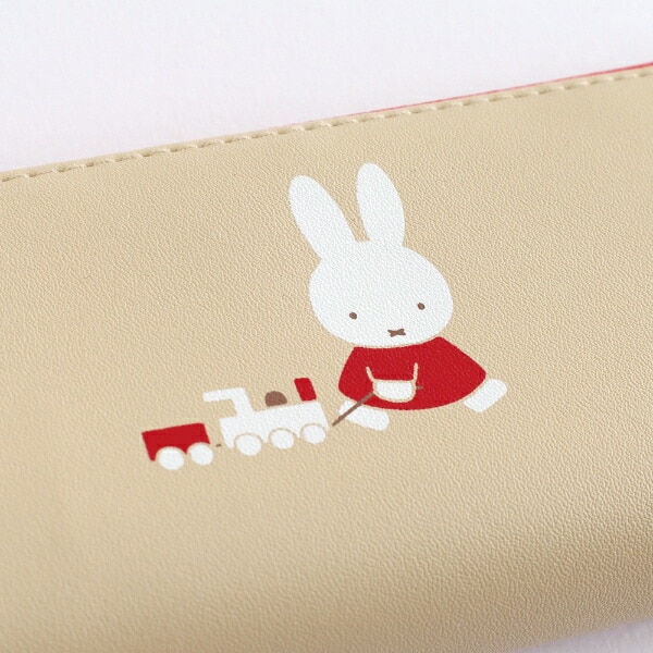 ミッフィー miffy ペンポーチ(beige) 筆箱 文具