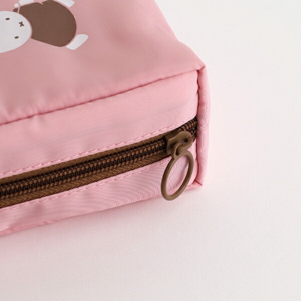 ミッフィー miffy スクエアポーチ(pink)