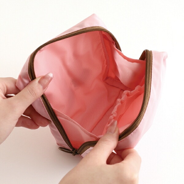 ミッフィー miffy スクエアポーチ(pink)