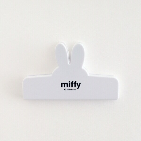ミッフィー miffy フェイスクリップ(white) 文具