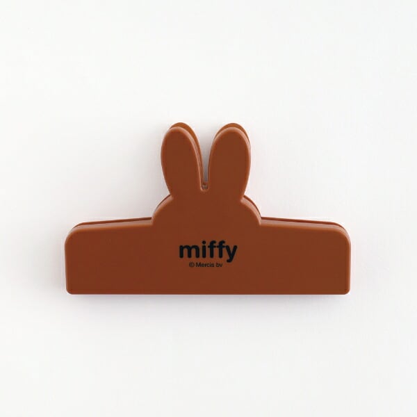 ミッフィー miffy フェイスクリップ(brown) 文具