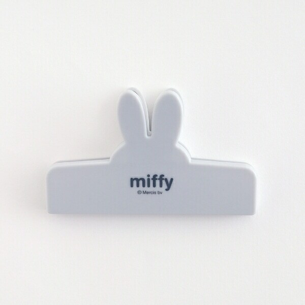 ミッフィー miffy フェイスクリップ(gray) 文具