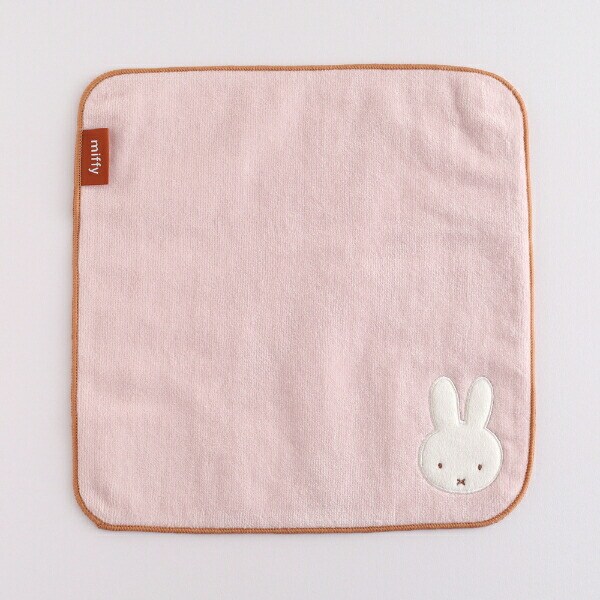 ミッフィー miffy タオルハンカチ(pink) キッズ