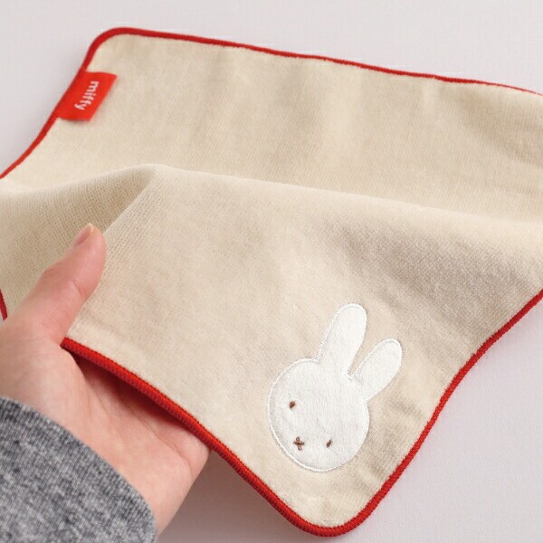 ミッフィー miffy タオルハンカチ(beige) キッズ