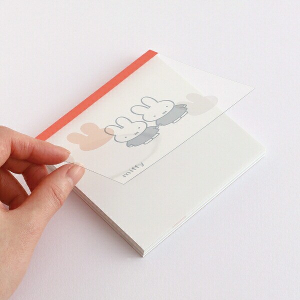 ミッフィー miffy メモパッド・スクエア (friend) 文具 日本製