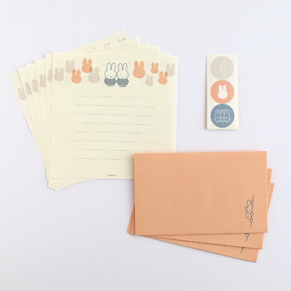 ミッフィー miffy レターセット (friend) 文具 日本製