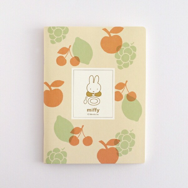 ミッフィー miffy A5変形ノート (fruits) 文具 日本製