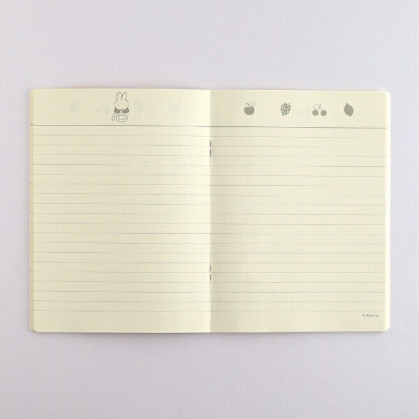 ミッフィー miffy A5変形ノート (fruits) 文具 日本製