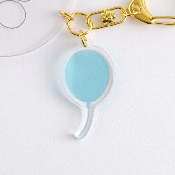 ミッフィー miffy ツインキーホルダー (balloon) 日本製