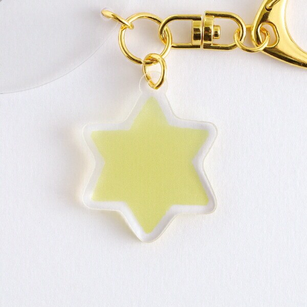 ミッフィー miffy ツインキーホルダー (good night) 日本製