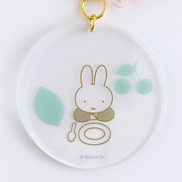 ミッフィー miffy ツインキーホルダー (fruits) 日本製