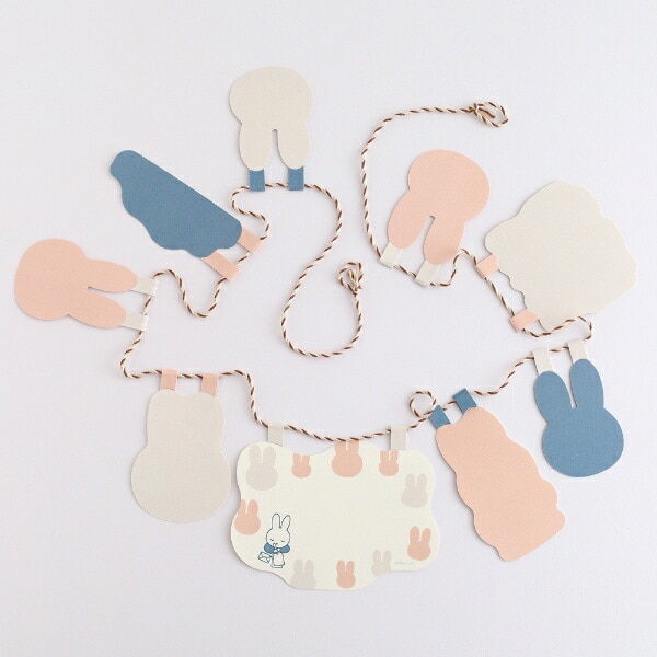 ミッフィー miffy ペーパーガーランド 日本製