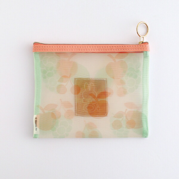 ミッフィー miffy メッシュポーチ (fruits)