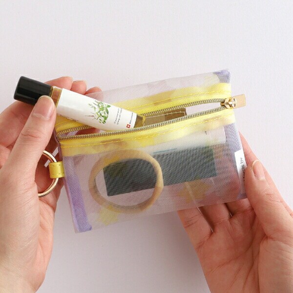 ミッフィー miffy メッシュチャームポーチ (good night)