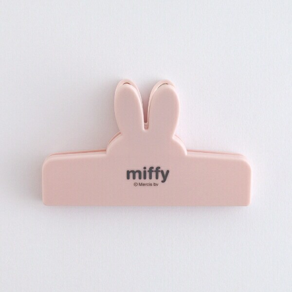 ミッフィー miffy フェイスクリップ ピンク 文具