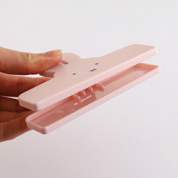 ミッフィー miffy フェイスクリップ ピンク 文具