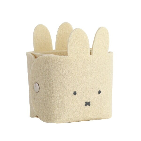 ミッフィー miffy フェルトペンスタンド ベージュ 文具