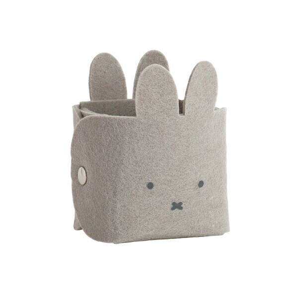 ミッフィー miffy フェルトペンスタンド グレー 文具