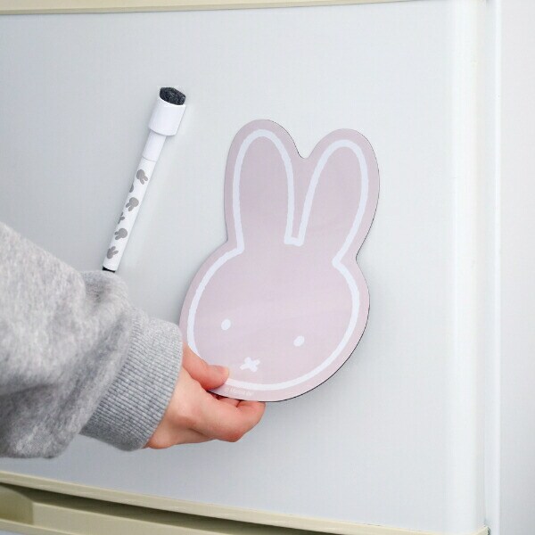 ミッフィー miffy ペン付きマグネットシート ベージュ