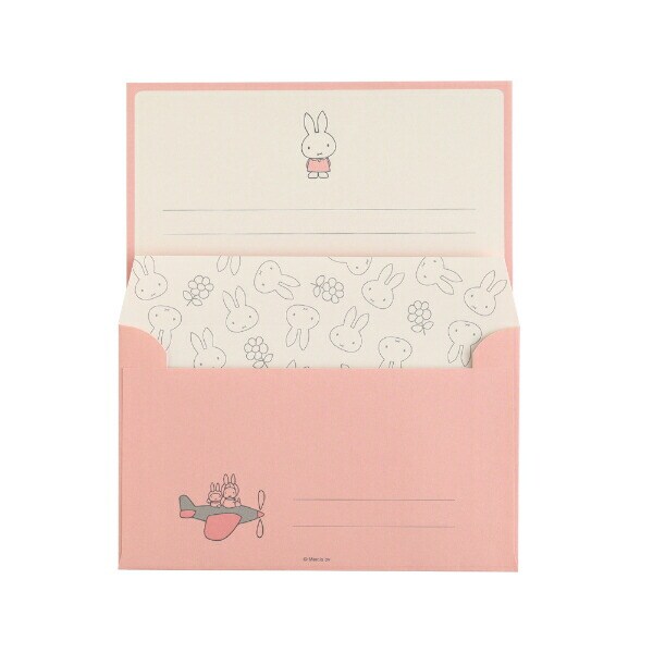 ミッフィー miffy レターセット ピンク 文具 日本製
