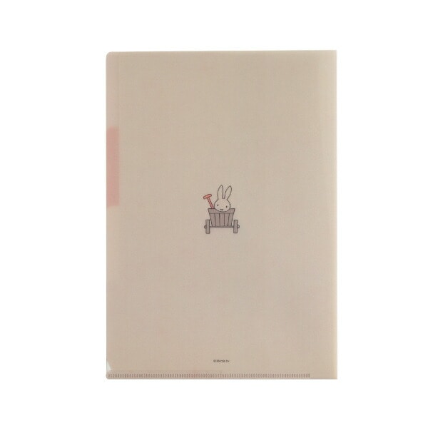 ミッフィー miffy A5ポケットファイル ベージュ 文具 日本製