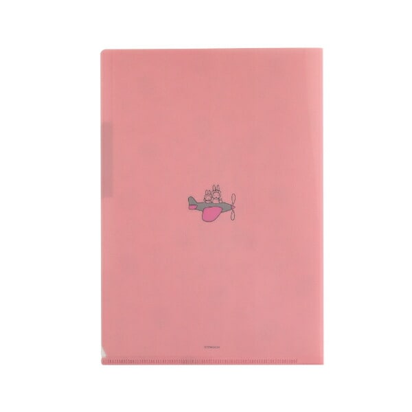 ミッフィー miffy A5ポケットファイル ピンク 文具 日本製