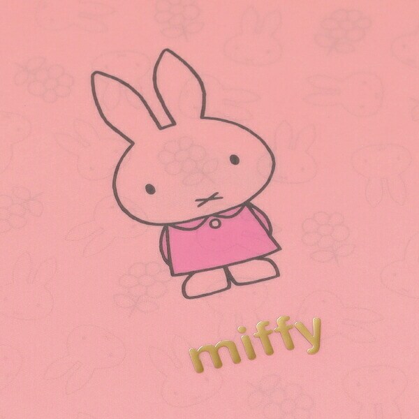 ミッフィー miffy A5ポケットファイル ピンク 文具 日本製