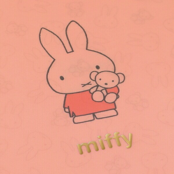 ミッフィー miffy A5ポケットファイル コーラル 文具 日本製