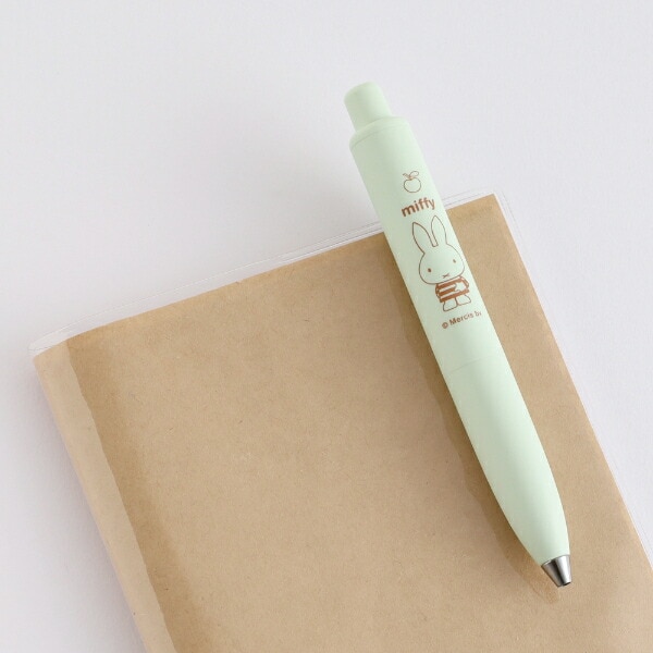 ミッフィー miffy ユニボールワンP グリーン ボールペン 文具 日本製