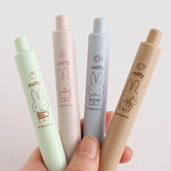 ミッフィー miffy ユニボールワンP ブルー ボールペン 文具 日本製