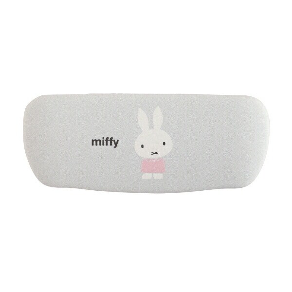 ミッフィー miffy メガネケース＆クロスセット グレー