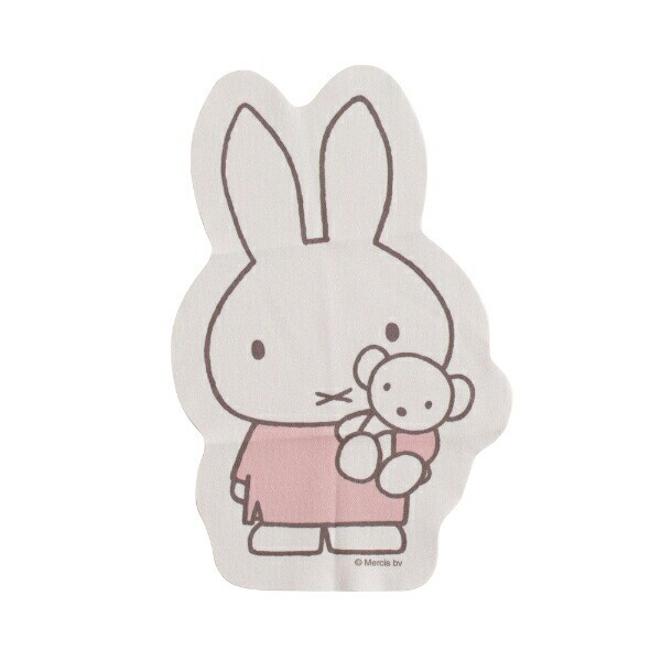 ミッフィー miffy メガネケース＆クロスセット コーラル