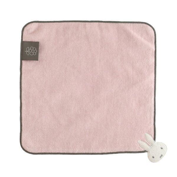 ミッフィー miffy タオルハンカチ ピンク