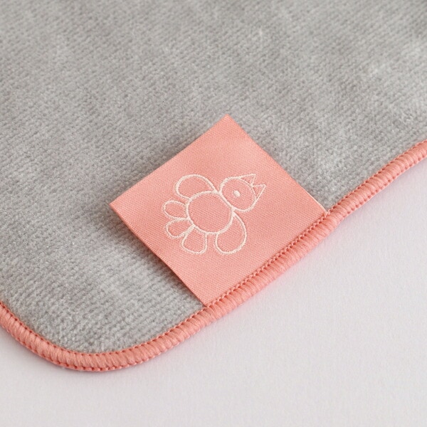 ミッフィー miffy タオルハンカチ グレー