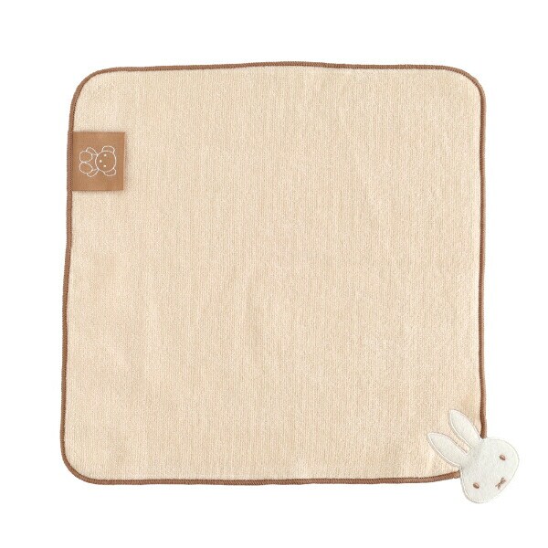 ミッフィー miffy タオルハンカチ コーラル