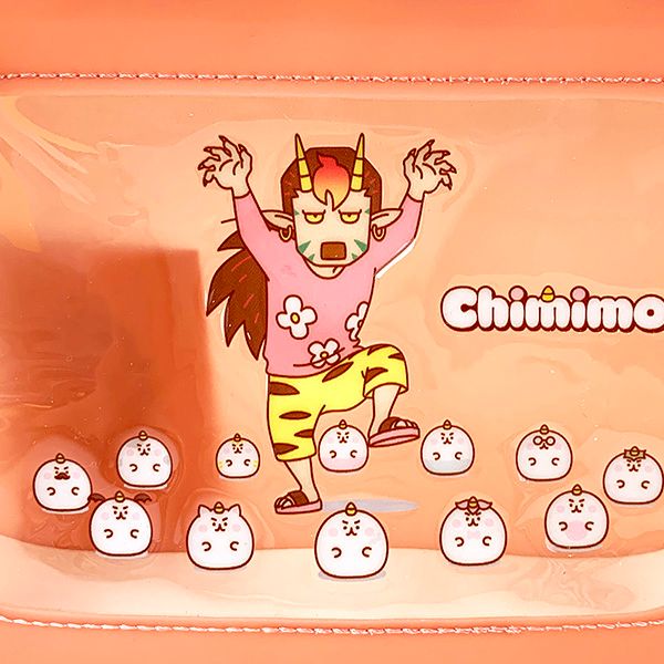 ちみも 地獄さん シリコンウィンドウポーチ ポーチ 小物入れ 学校 オフィス