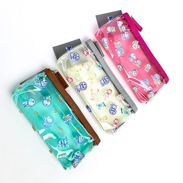ドラえもん PVCペンポーチ ドラミ ペンケース ハブラシケース 学校 オフィス