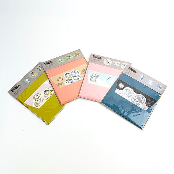 ドラえもん POP OUTレターセット イマジネーション レターセット 手紙 便箋 封筒