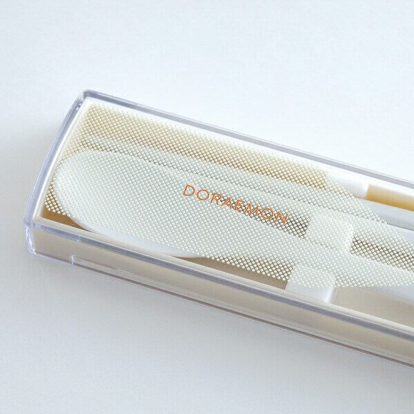 ドラえもん 抗菌箸・スプーンセット スモールライト 箸 カトラリー ランチ キッチン 学校 オフィス