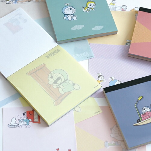 ドラえもん メモパッド・スクエア タケコプター メモ帳 文具 学校 オフィス
