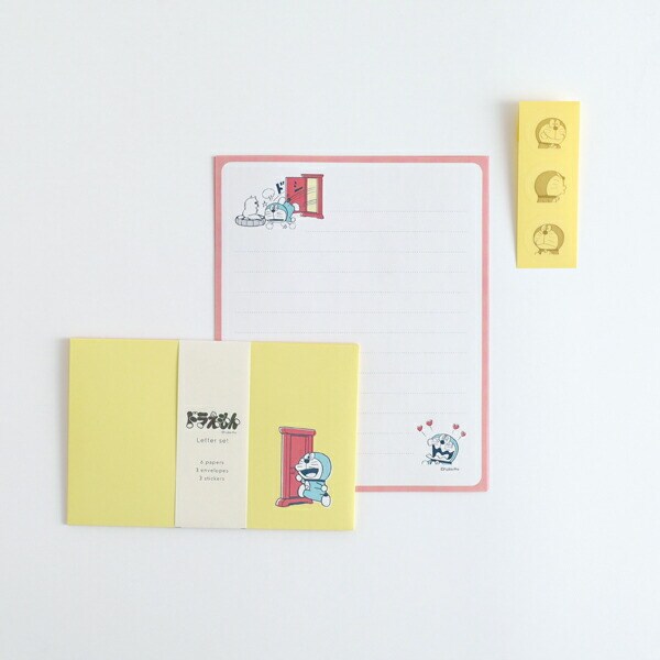 ドラえもん レターセット どこでもドア 文具 手紙 便箋