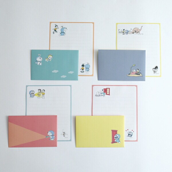 ドラえもん レターセット どこでもドア 文具 手紙 便箋