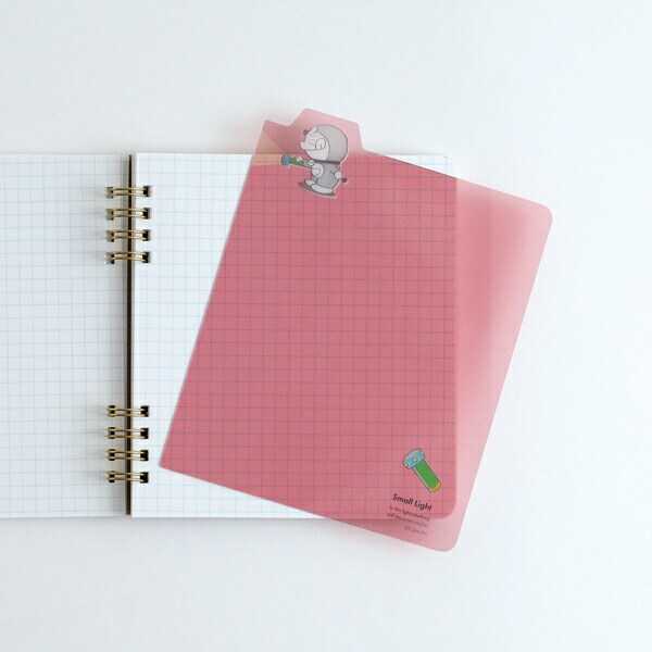 ドラえもん リングノート・スクエア用下敷き スモールライト 文具 学校 オフィス
